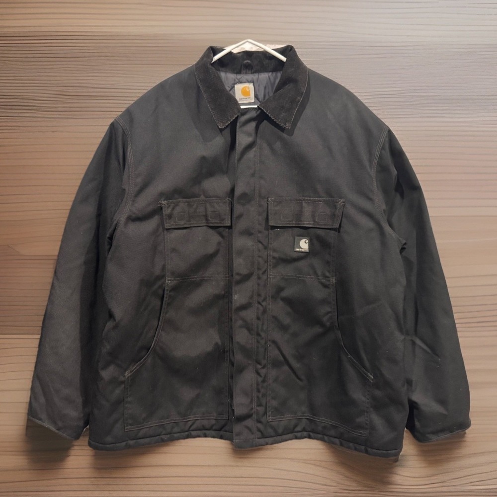 Carhartt C55 BLK Yukon Extremes Arctic Black Jacket Mens XXL Quilt Lined Coat